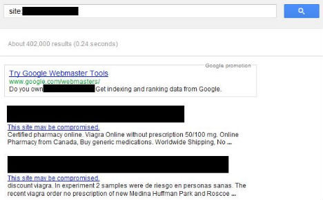 Google indexes different content