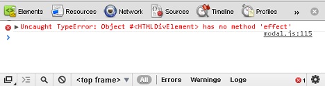 HTMLDivElement Error